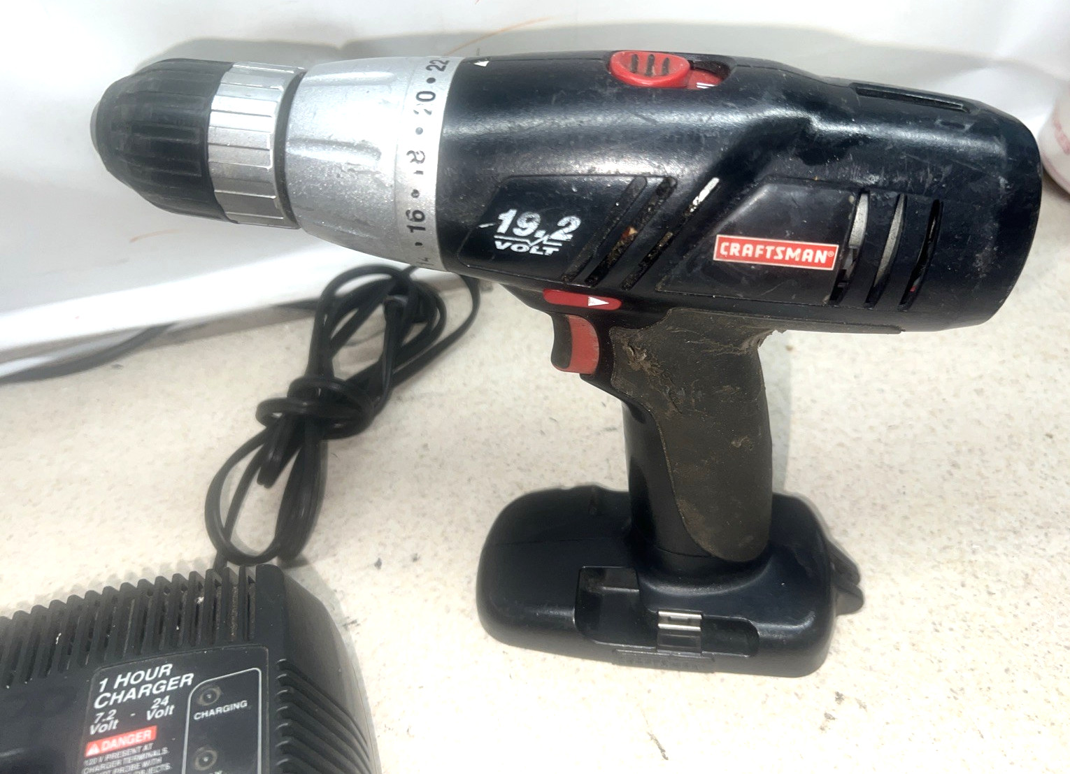 Craftsman 19.2V Wireless Speed Drill Driver, Battery & Charger