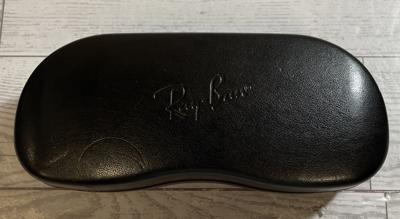 Ray Ban Classic Black Sunglasses Hard Case (case only) Clam Shell