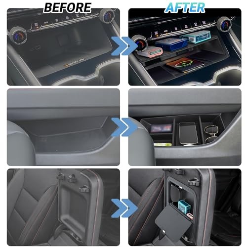 Center Console Organizer Compatible with Center Console Organizer Set (3PC)