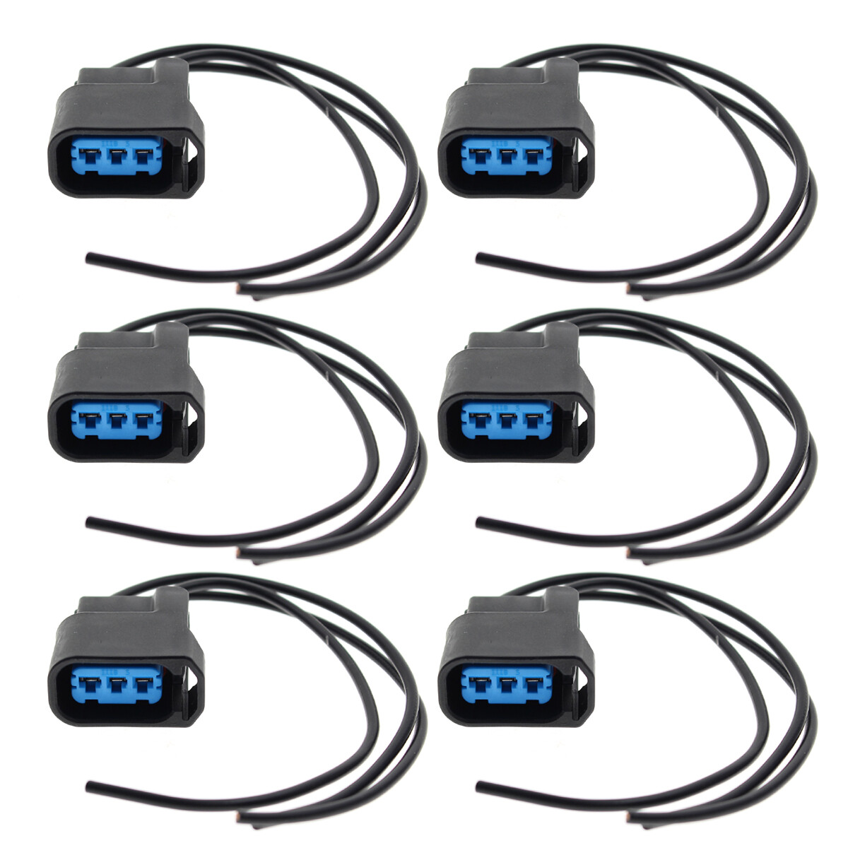 6pcs Ignition Coil Connector Plug Clip for Honda Accord 2007-2017 CR-V 2002-2017