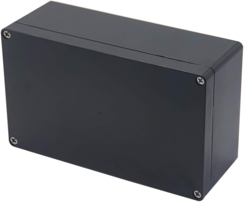 Project Box ABS Plastic Black Electrical Boxes IP65 Waterproof DIY Electronic Ju