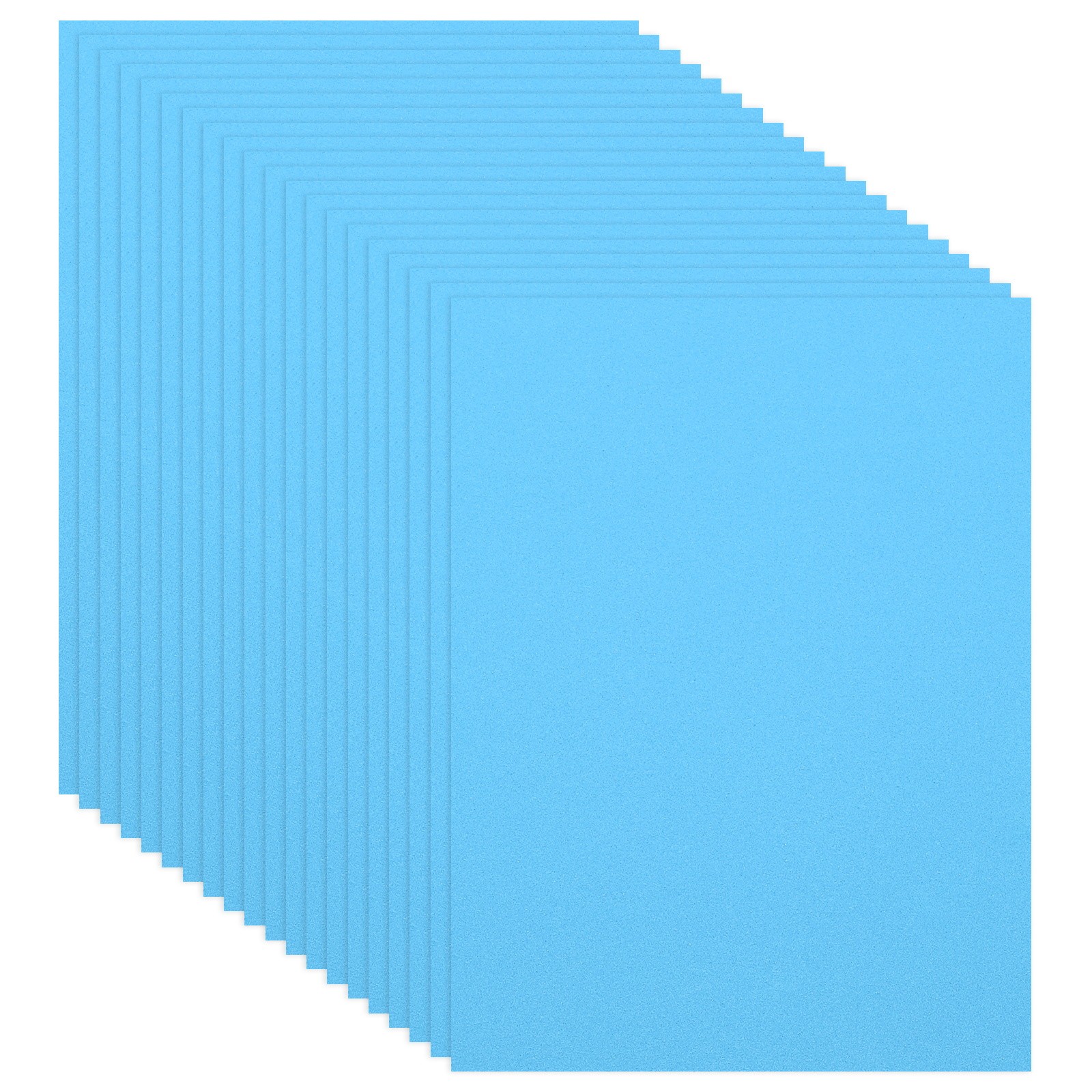 20 Pcs Light Blue EVA Foam Sheets, 11.8 x 7.87 Foam Sheets for Crafts
