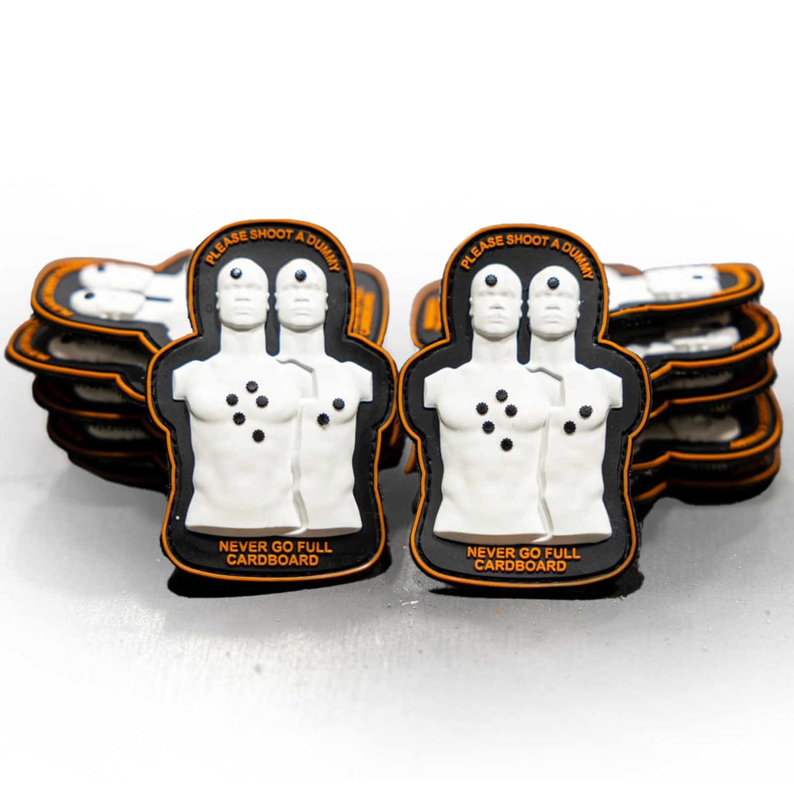 Rubber Dummies Morale Patch – Hook-and-Loop Tactical Patch for Backpacks, Pla...