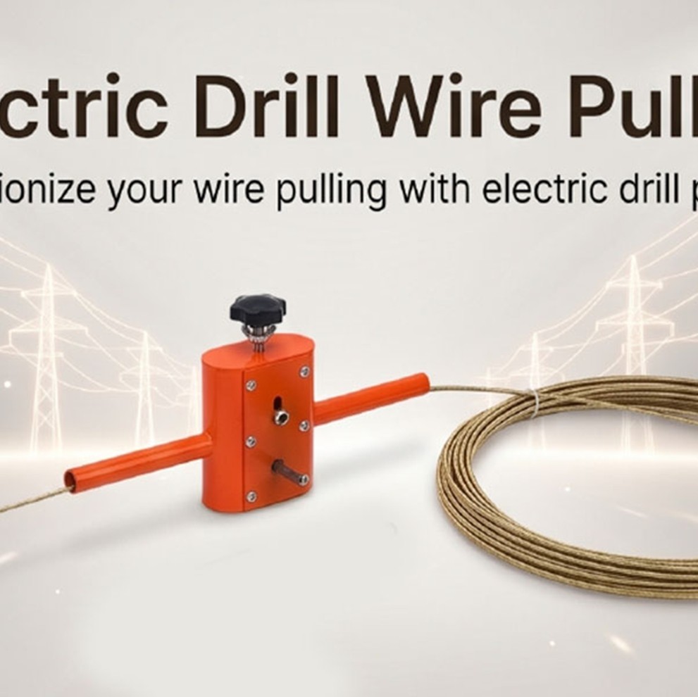 Electric Drill Wire Puller Efficient Tool For Easy Cable Threading Recommended