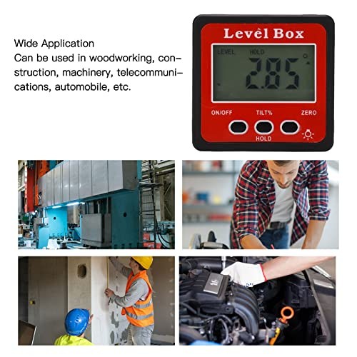 Digital Inclinometer, Magnetic Angle Finder Gauge with Relative Absolute Angle