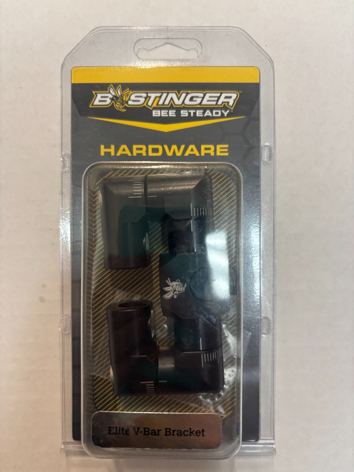 Bee Stinger Stabilizer Quick Disconnect Elite V-Bar Bracket Black BSVBE