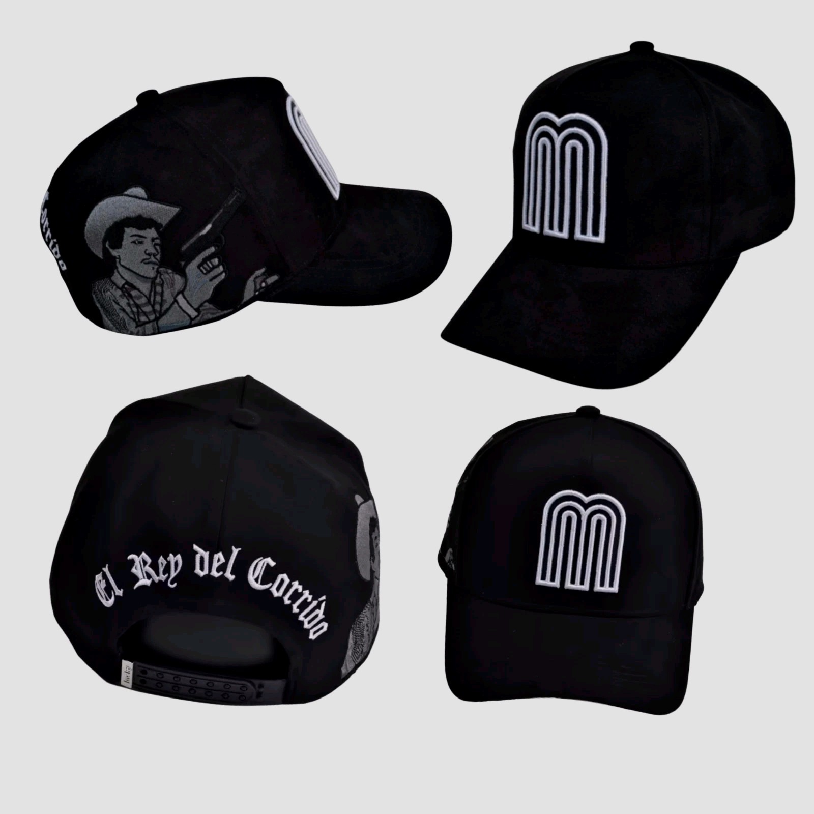 Chalino Sánchez Gorra Full Suede