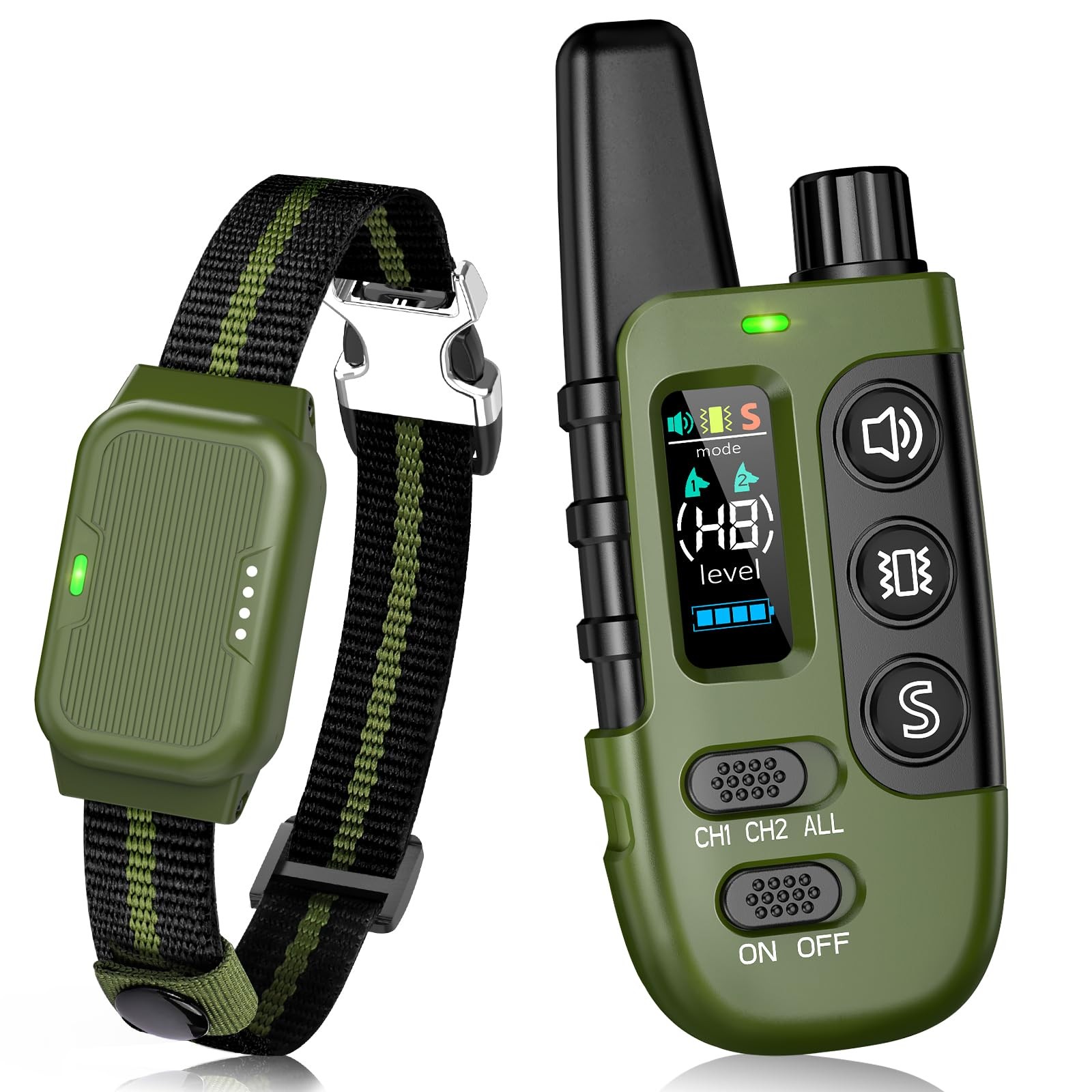 Collar Antiladridos Para Perros Electrico Entrenamiento Con Control Remoto 2026