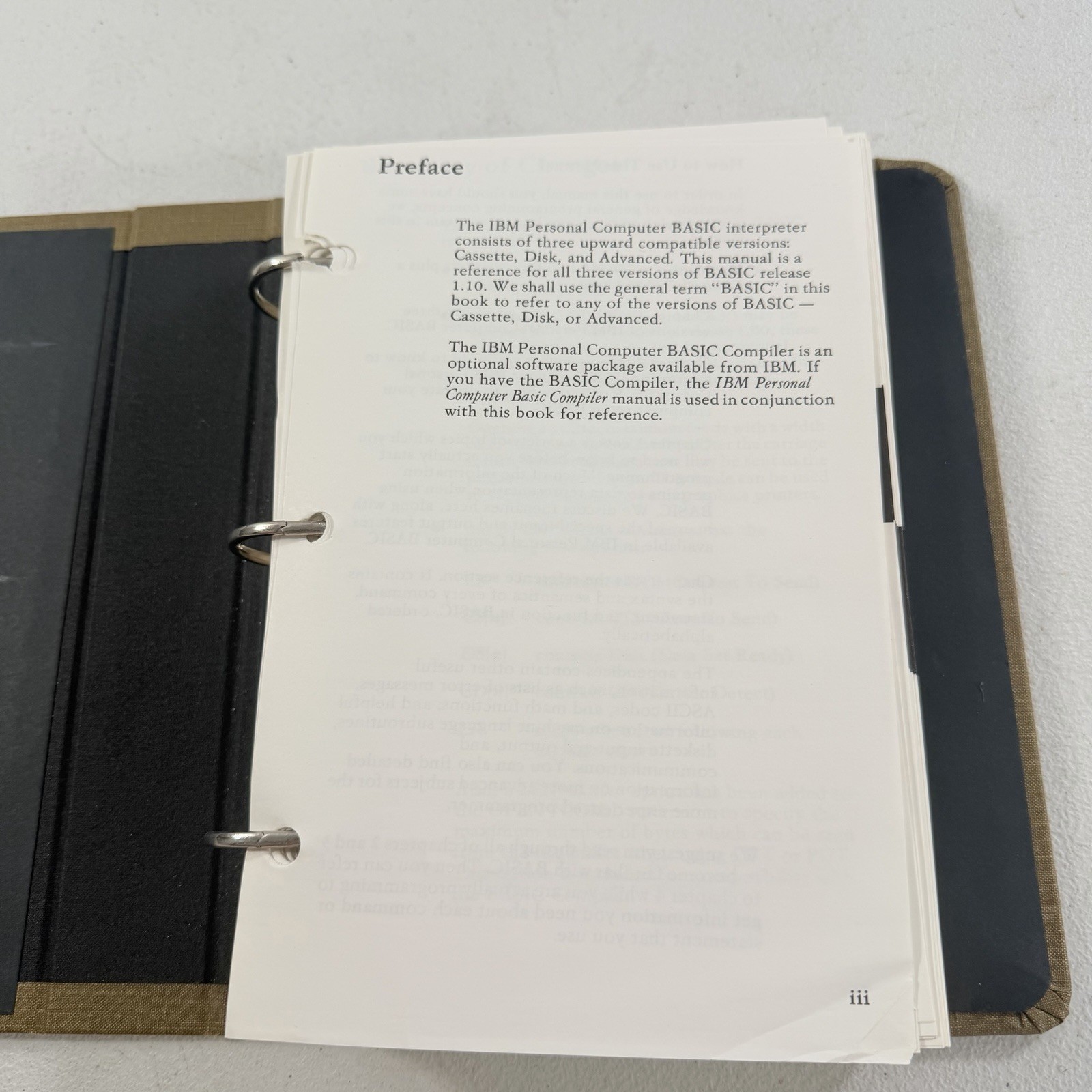 IBM Basic 6025010 Personal Computer Hardware Reference Library