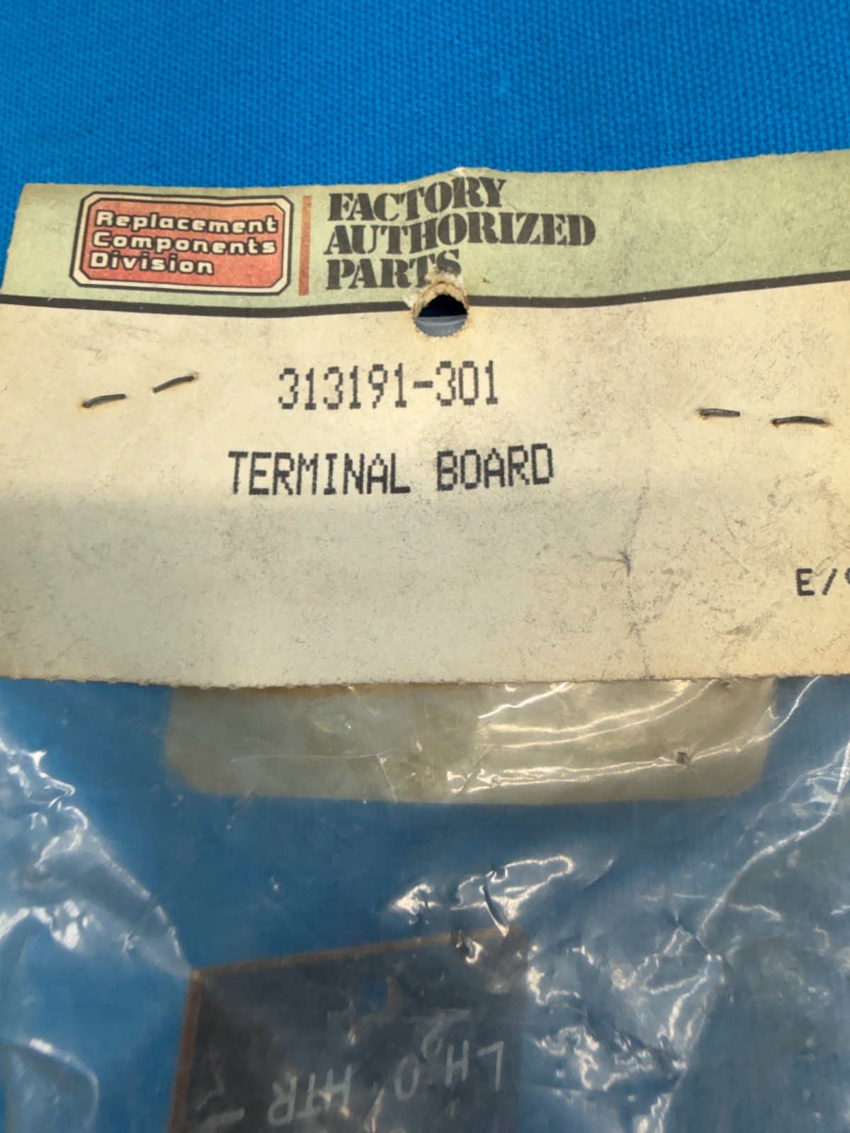 Factory Authorized Parts 313191-301 Replacement Terminal Board