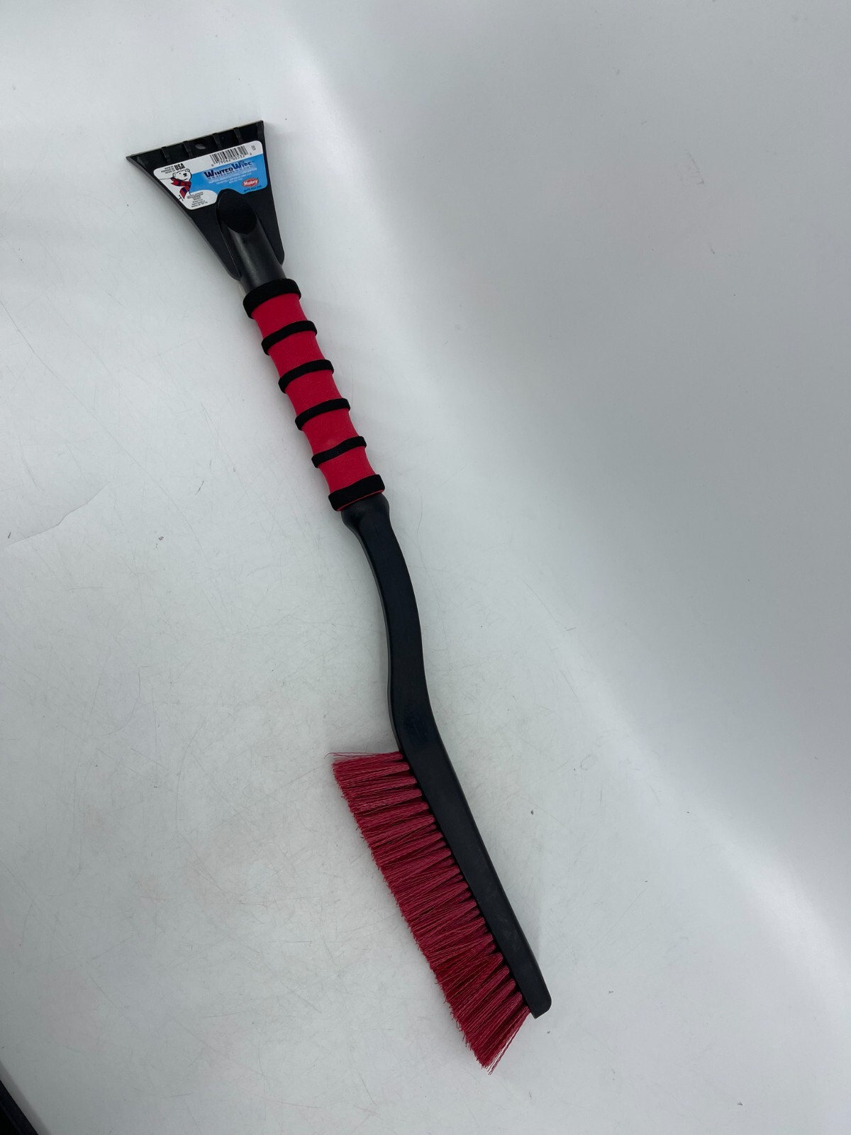 Mallory Winter Wise Snow Brush Scraper Tool Foam Grip Handle
