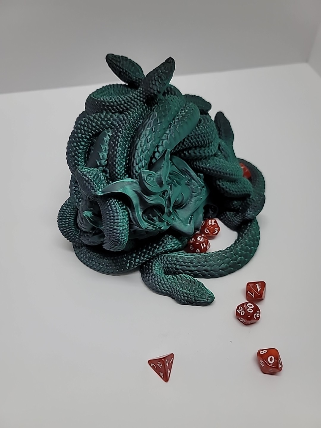 Gorgon Demise Dice Tower - Medusa Stheno Euryale Dungeons & Dragons Pathfinder
