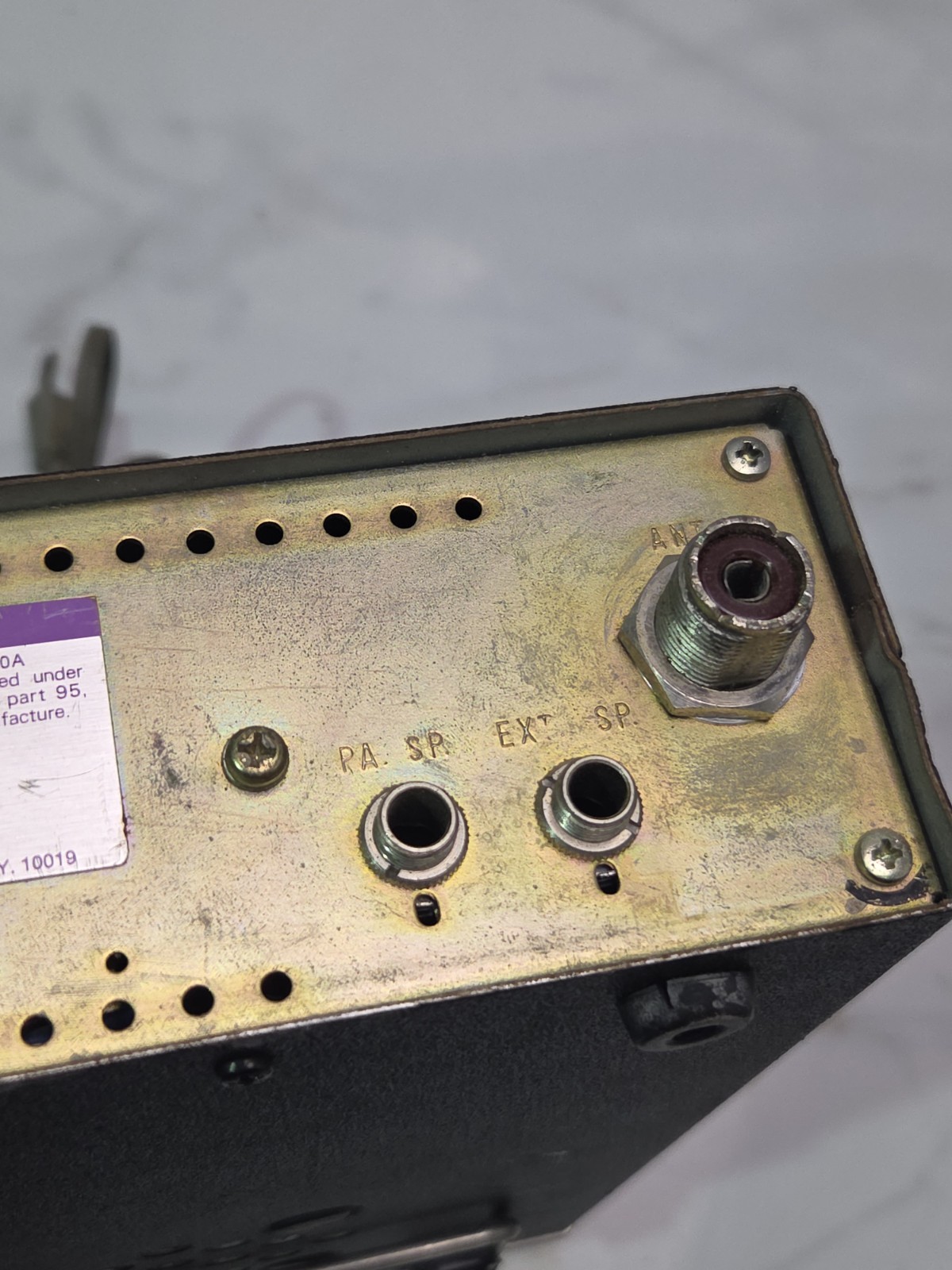 JCPenney Pinto SSB 23-Channel CB Transceiver