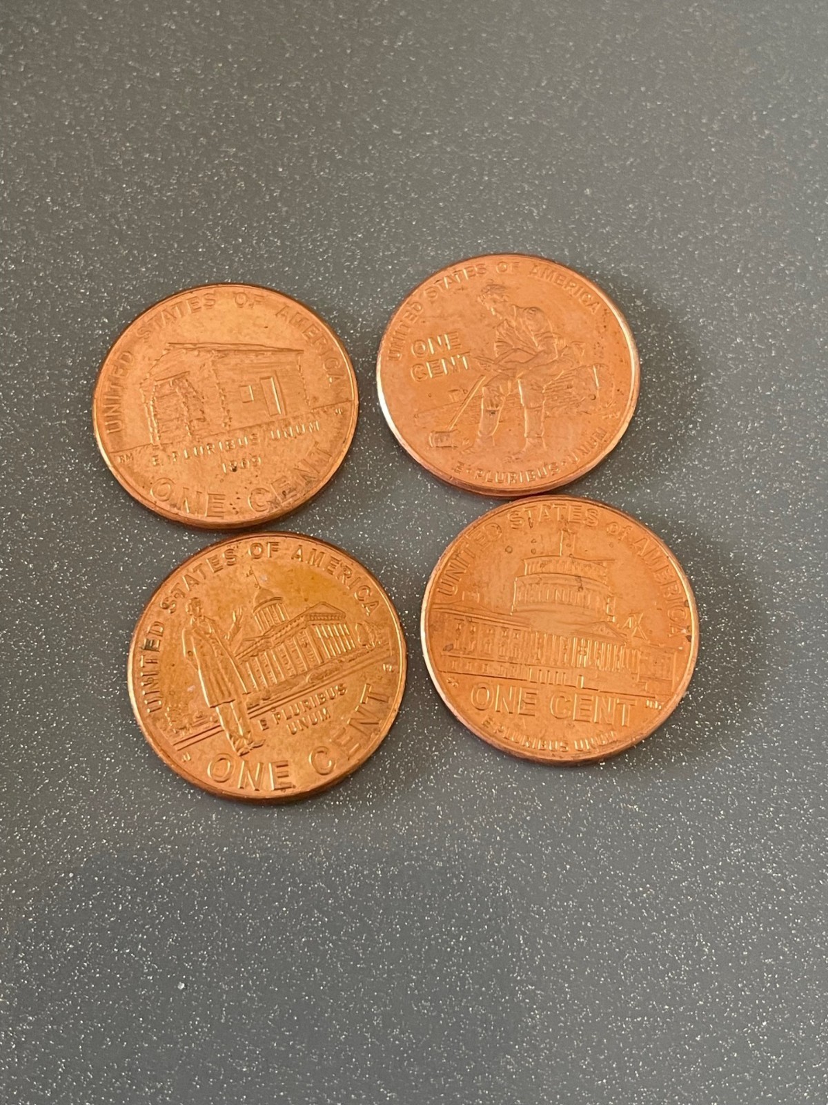 2009 D Mint Lincoln Life Pennies Set