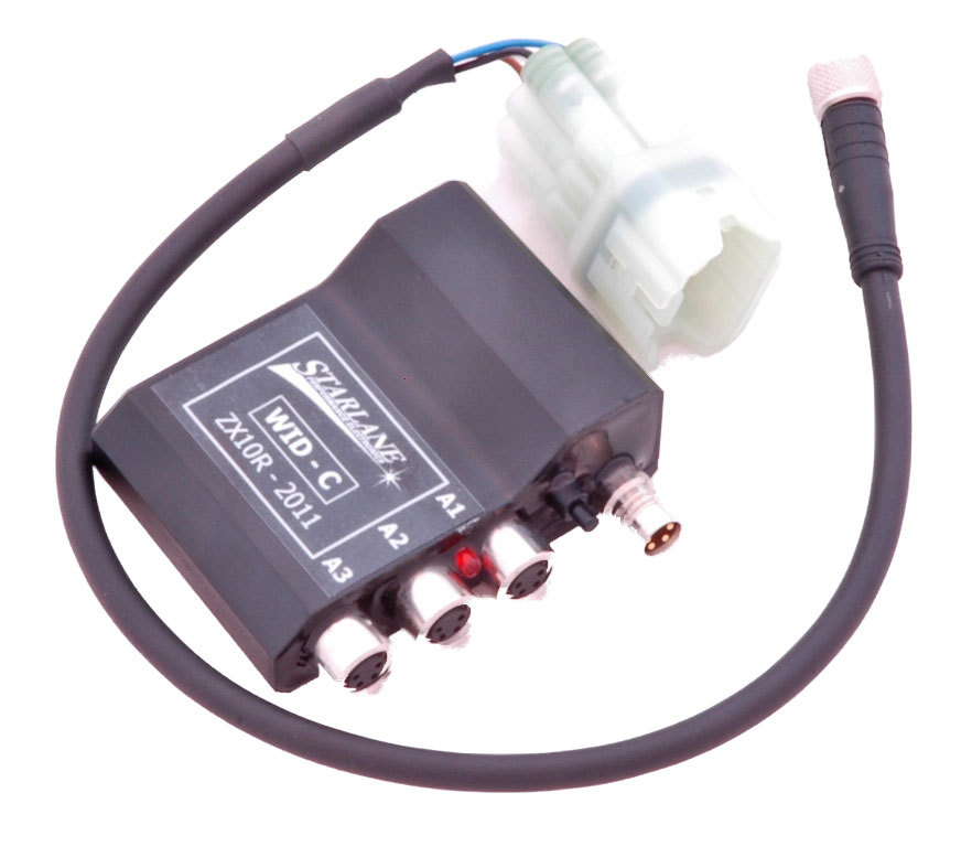Starlane Corsaro Wireless data acquisition module for Kawasaki ZX10R 2011-15