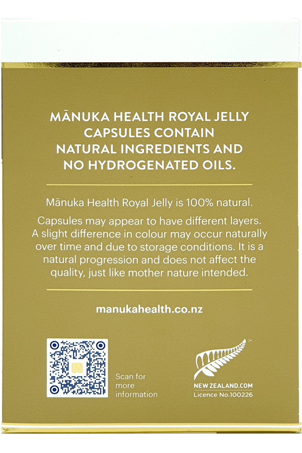 Manuka Health NEW ZEALAND Royal Jelly 365caps