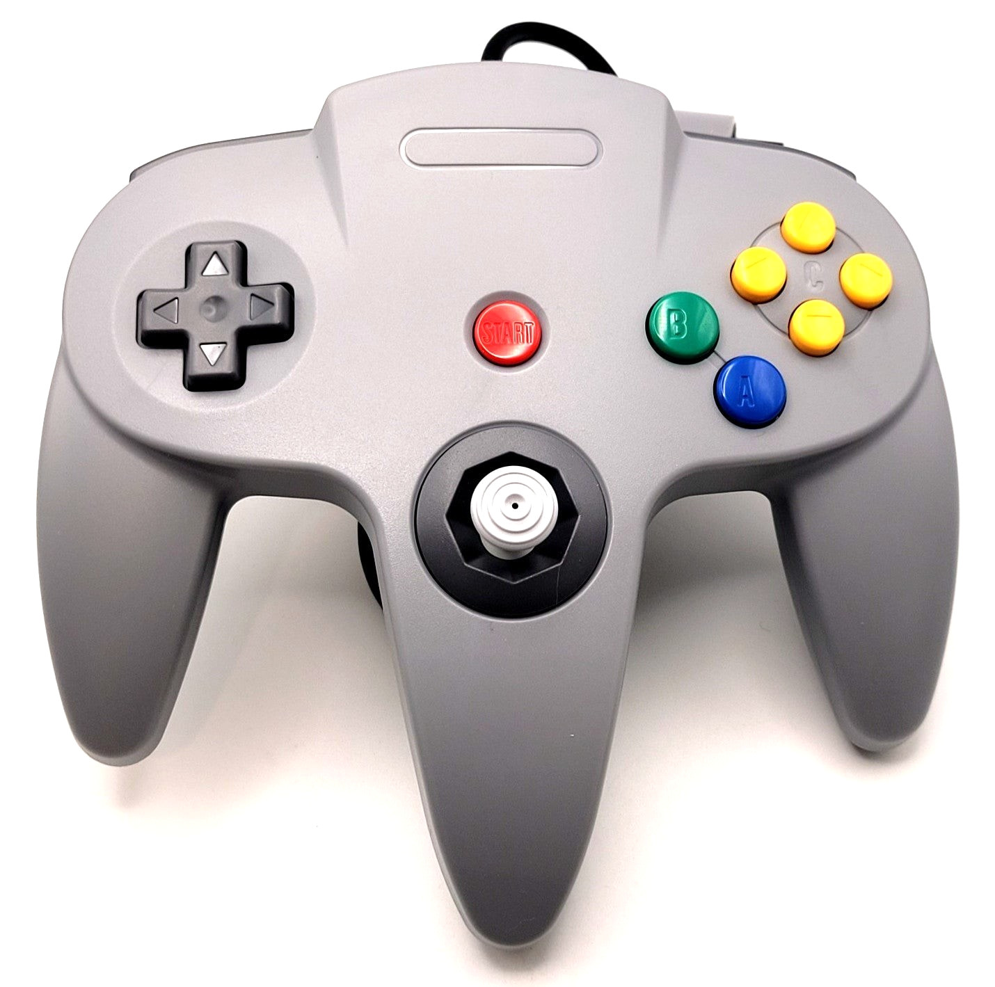 Nintendo 64 Wired Controller for N64 - TeknoGame® - Classic Grey - NEW IN BOX!