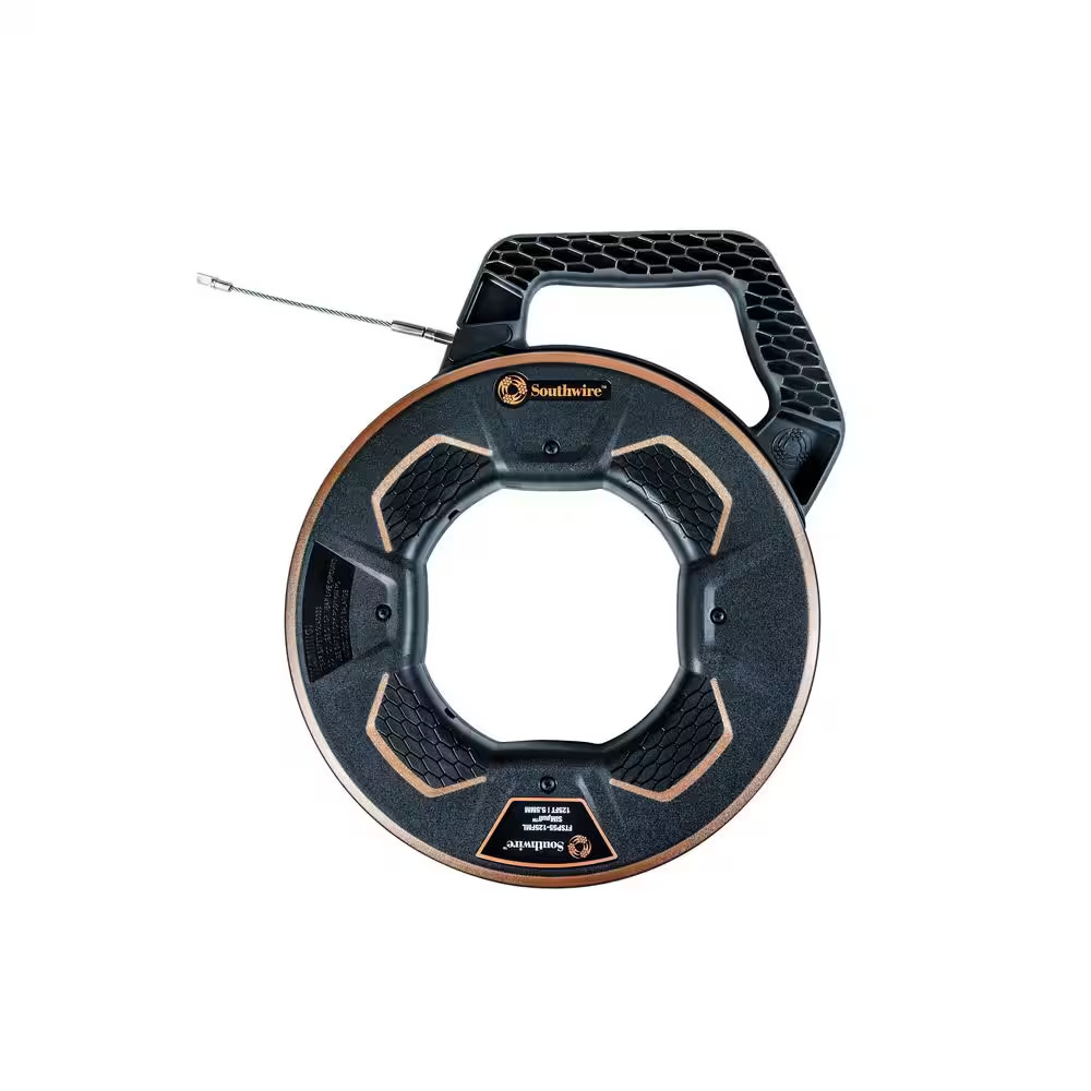 Simpull 125 Ft. 5.5 Mm Flexible Metal Leader Fish Tape
