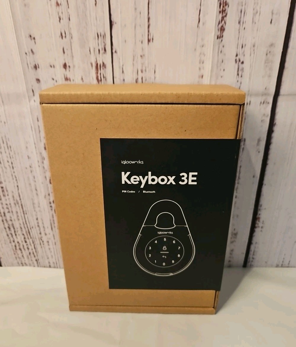 New Igloohome Smart Keybox 3E Bluetooth/PIN Code Weather-Resistant Key Safe