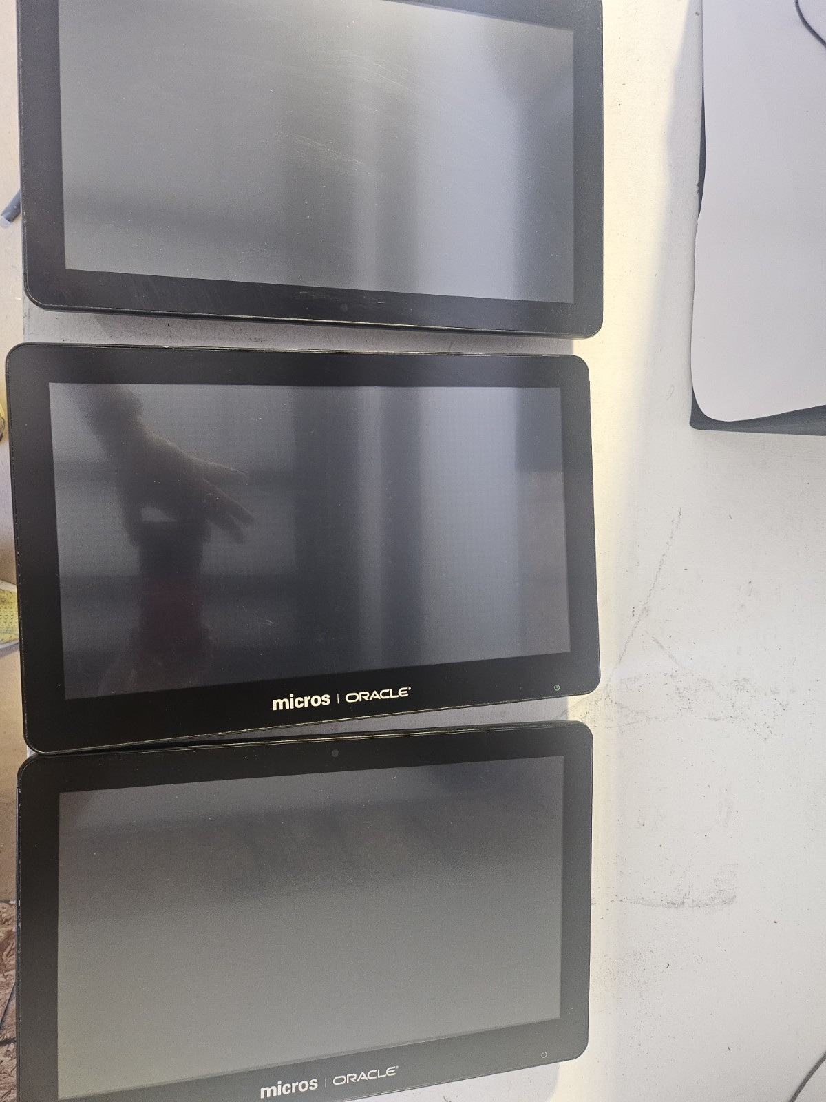 Oracle MICROS Workstation 6 620 Touchscreen no stand Missing Side Panels Lotof3