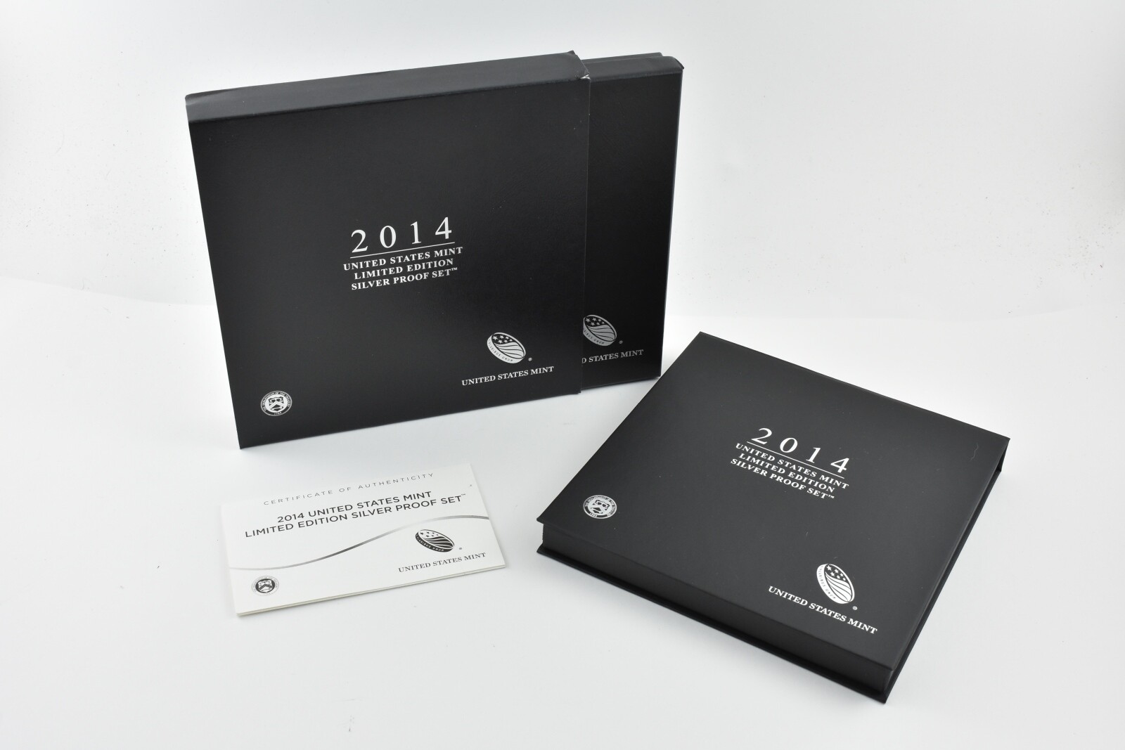 2014 Limited Edition Set OGP Box + CoA No Coins