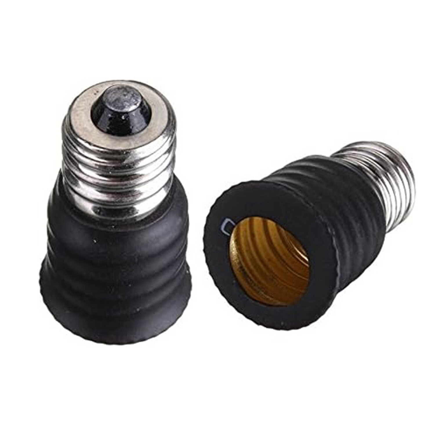 E11 To US E12 Candelabra Base Socket LED Light Bulb Lamp Adapter Converter Hold