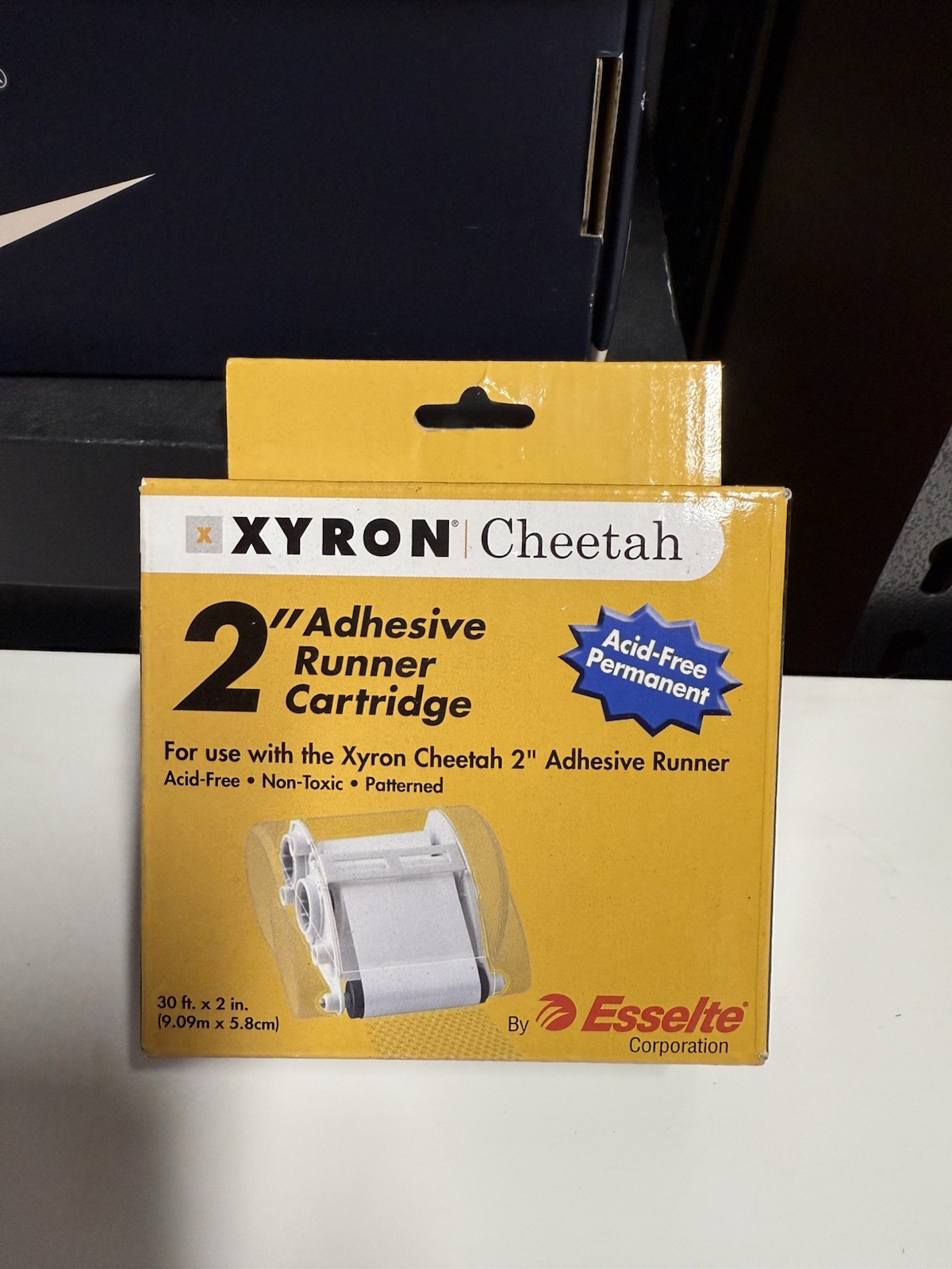 Xyron Cheetah Replacement Adhesive Runner Cartridge Acid Free Permanent 2" NEW