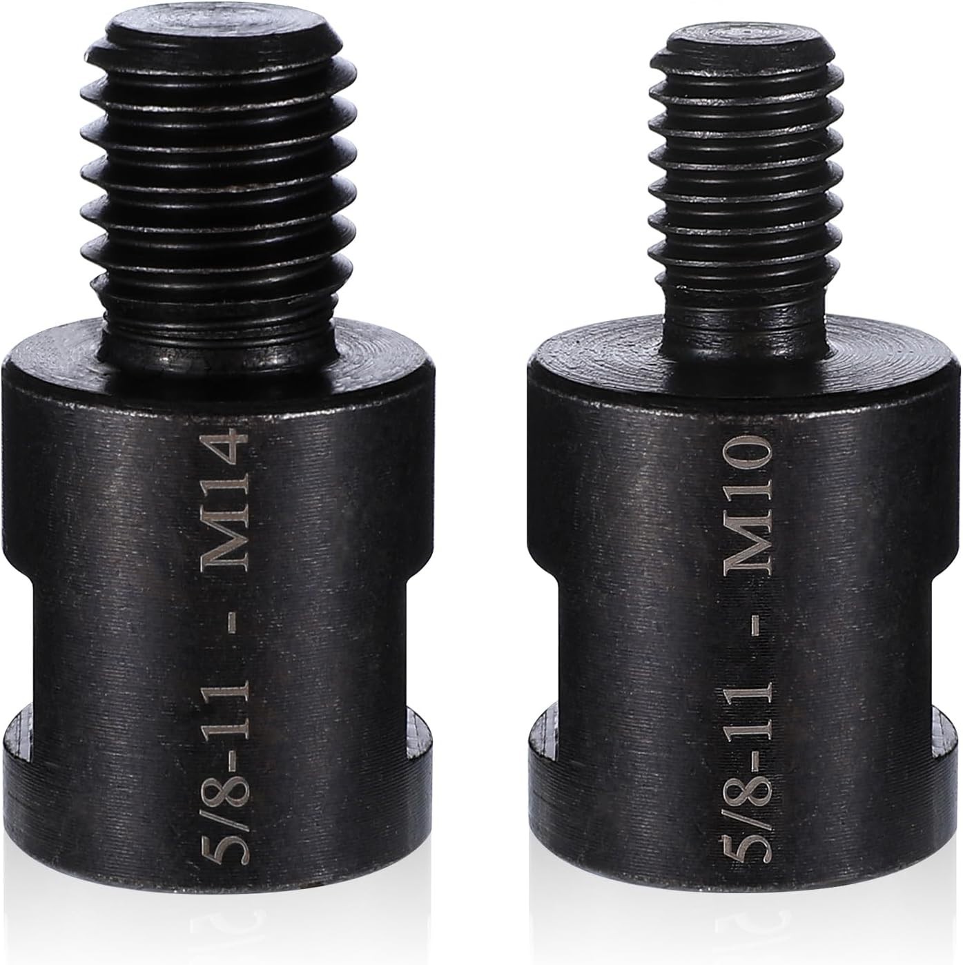 Heavy-Duty Angle Grinder Thread Adapter: 5/8"-11 to M10/M14 for Versatile Use
