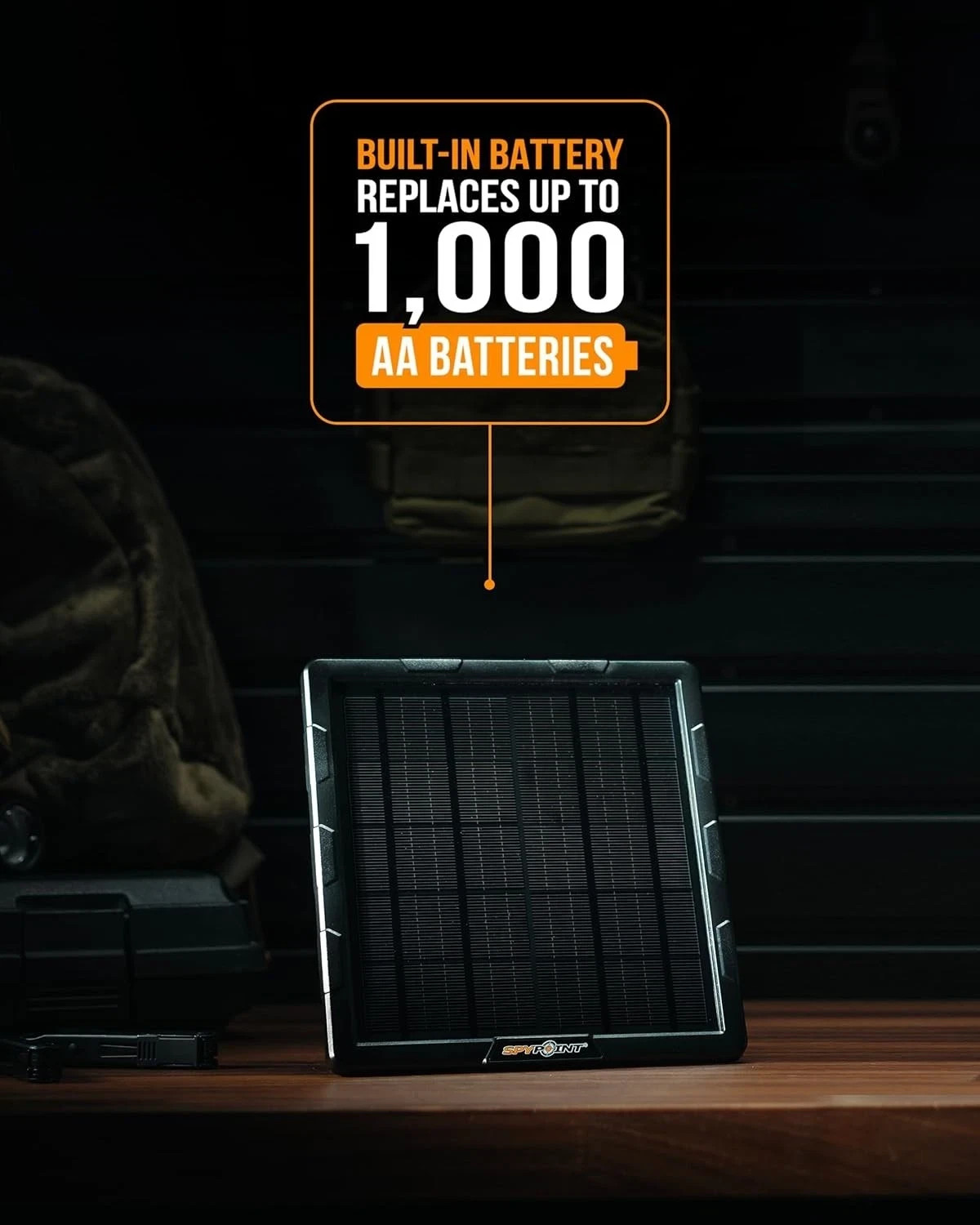 SPYPOINT SPLB-10 Compact Solar Panel with Lithium Battery