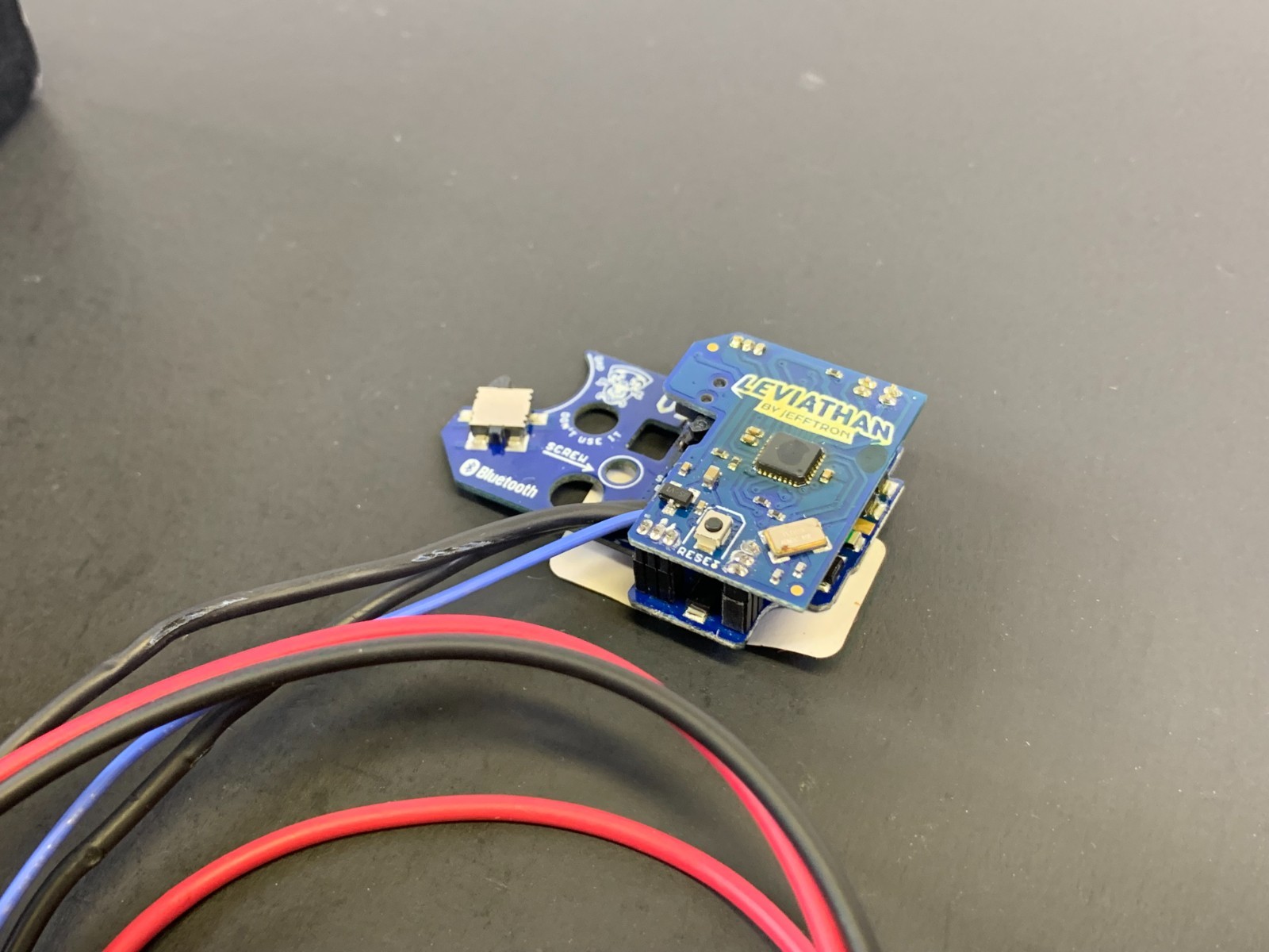 JeffTron Leviathan Airsoft Drop-In Programmable MOSFET Module V2 WIRED TO STOCK