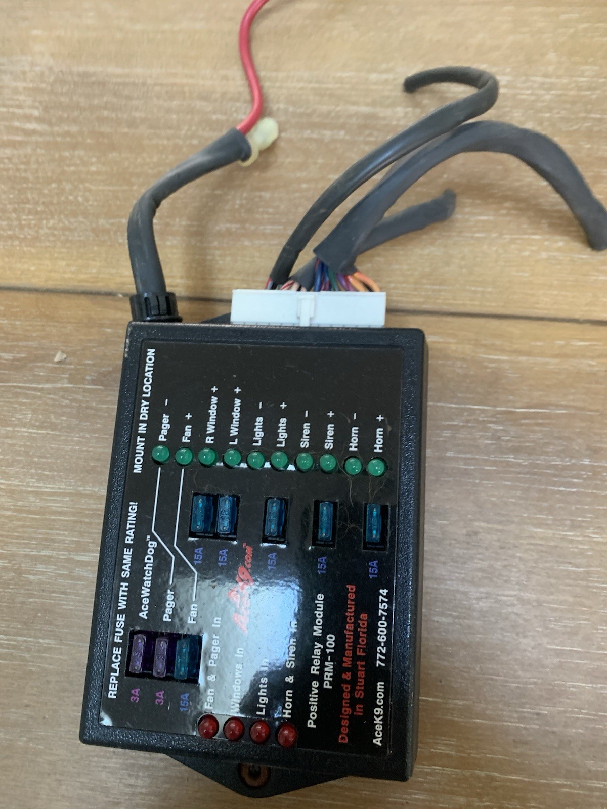 AceWatchDog Protective Relay Module DC1608 Control Panels & Keypads