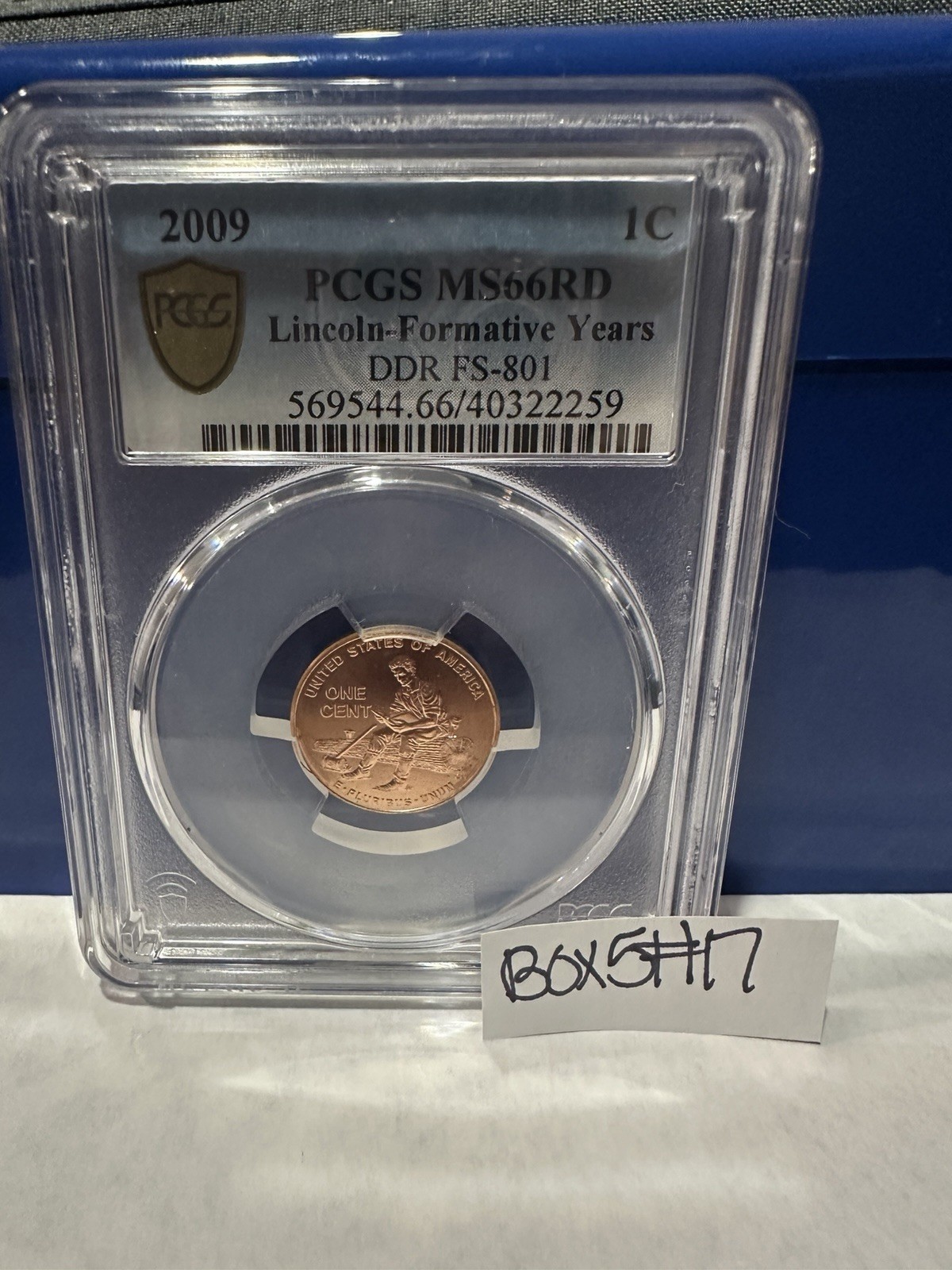 2009 PCGS MS66RD  Lincoln-Formative Years DDR