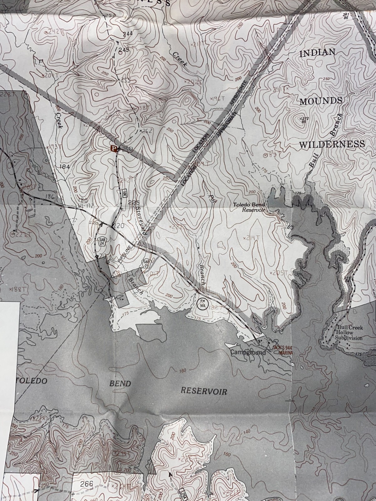 Texas Lakes Fishing Maps