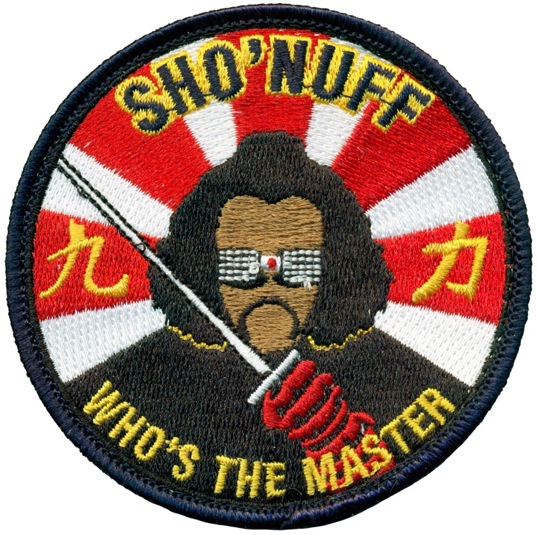 USN CARRIER AIR WING NINE (CVW-9) SHO'NUFF MORALE - PATCH