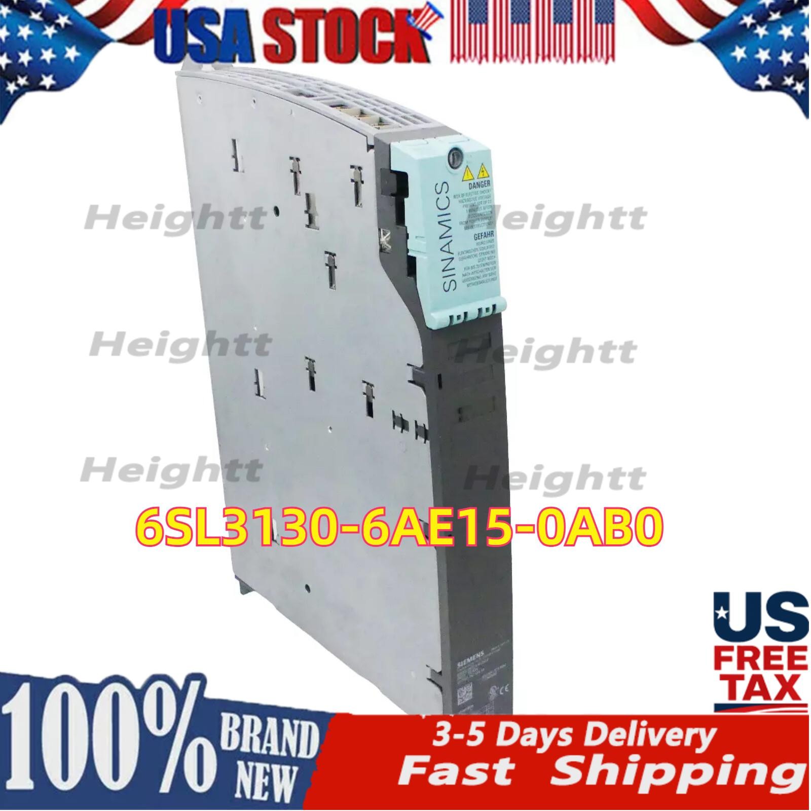 NEW Siemens 6SL3130-6AE15-0AB0 10kW (10HP) Smart Line Module Input 50/60Hz 3AC