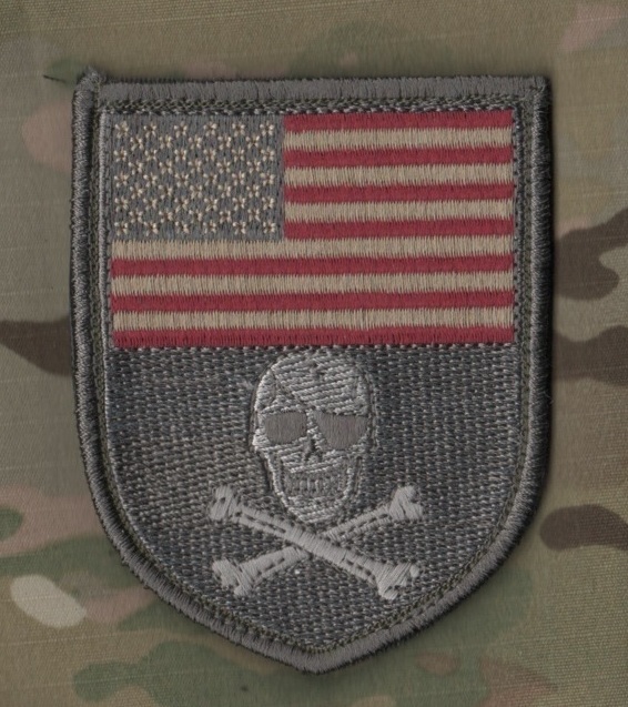 KANDAHAR WHACKER© USMC FORCE RECON OPERATOR velkrö SSI: Terrorist Hunt Permit b