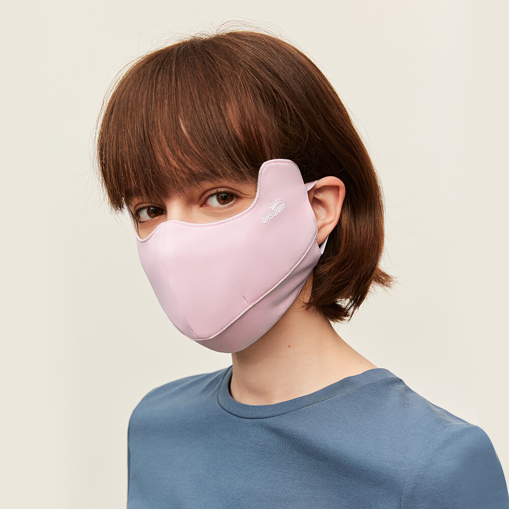 OhSunny Anti-UV Face Cover UPF 50+ Breathable Sun Face Mask for Outdoor Cycling