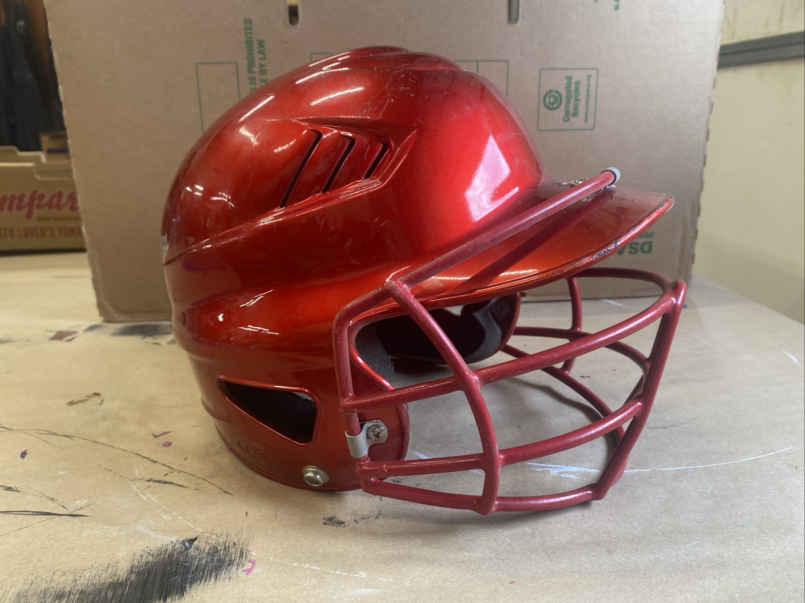 Rawlings COOLFLOW Players Series Baseball/Softball Helmet Size/6.5-7.5-Bonus Buy