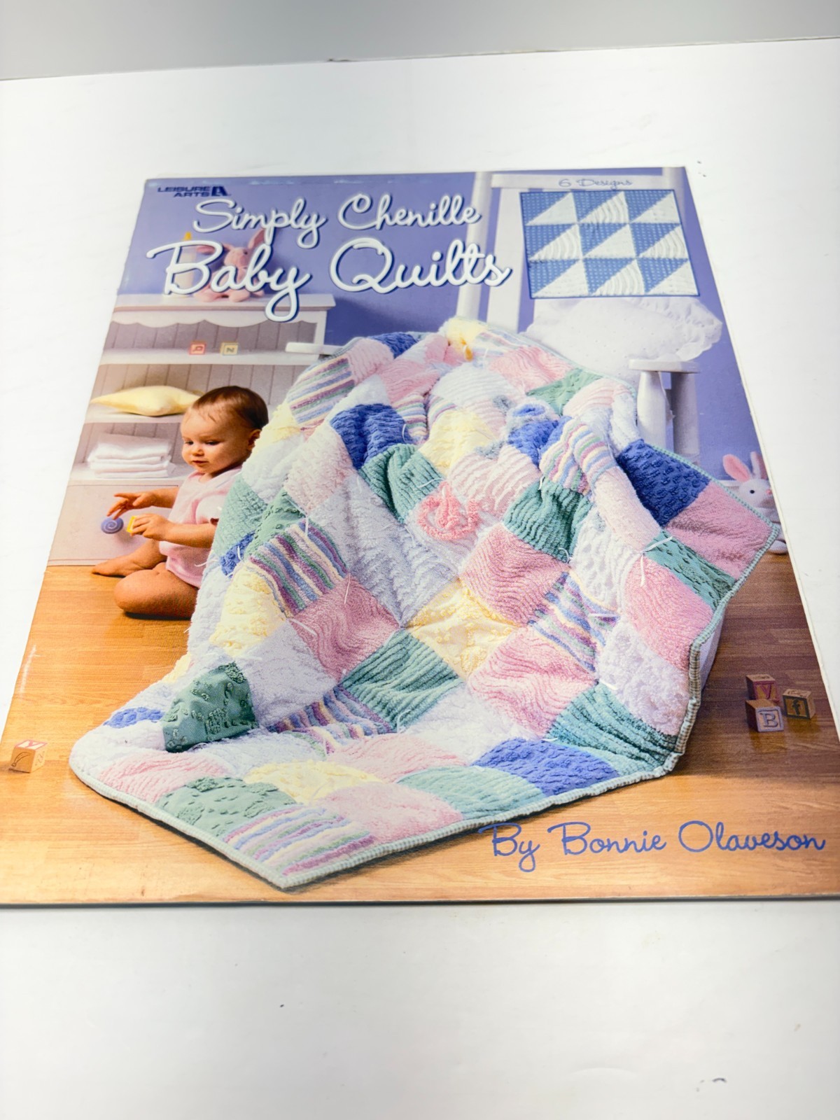 Simply Chenille Baby Quilts 6 Designs Craft Booklet Leisure Arts