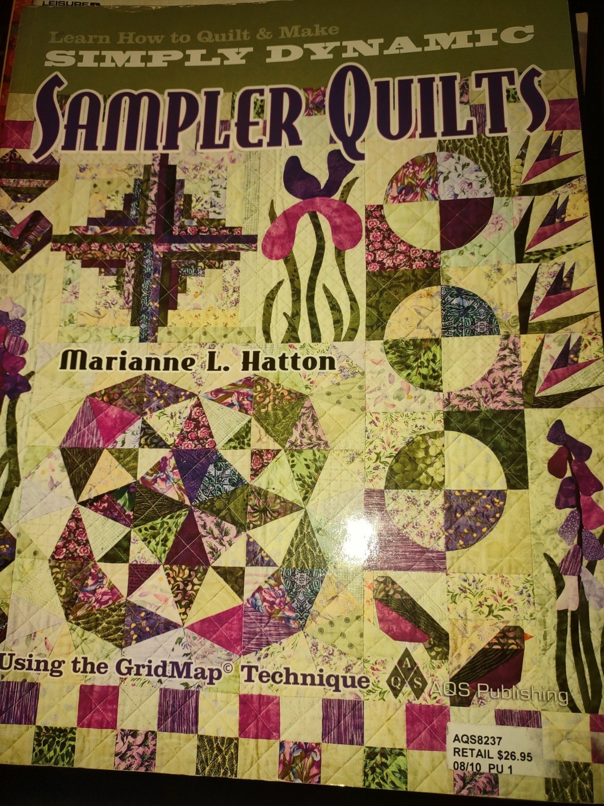 AQS Simply Dynamic Sampler Quilts Quilting Book MPN AQS8237