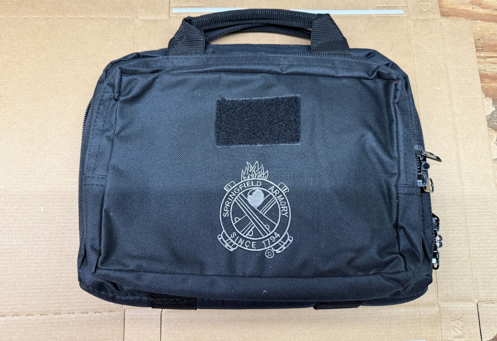 Springfield Armory Dual Pistol Range Bag Soft Padded Gun Case Large Black NEW