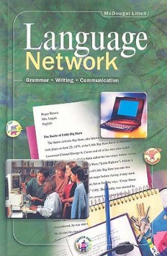 Language Network: Student Edition Grade 8 2001 - Hardcover - GOOD