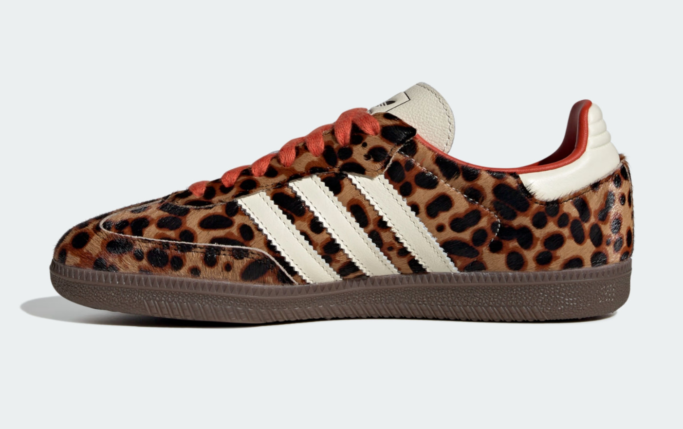 Adidas Samba OG Preloved Red Leopard Pony Hair UK 5 6 7 8 9 10 13 US JI2734 New