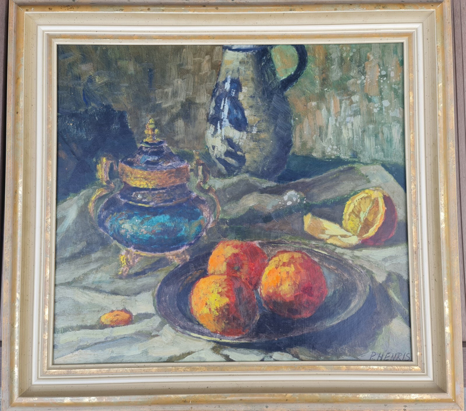 Oil Painting Phillippe Henris 1904-1975 Belgium
