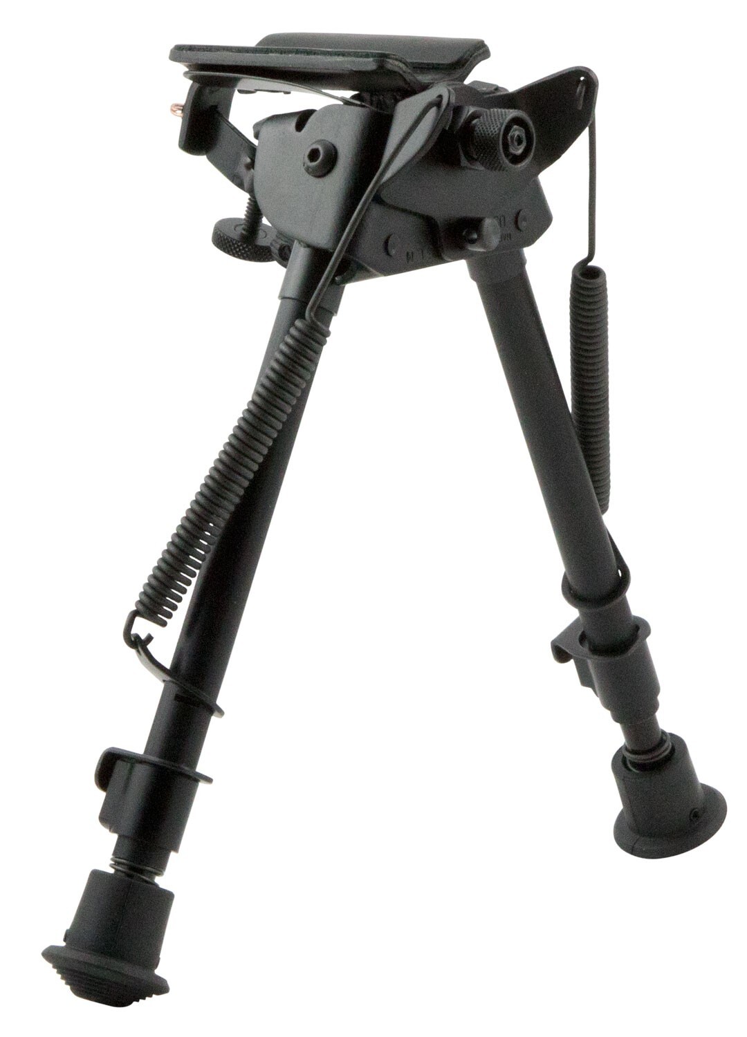 Harris Bipods LMS Swivel L Swivel Stud, 9-13", Black Steel/Aluminum, Notched Leg
