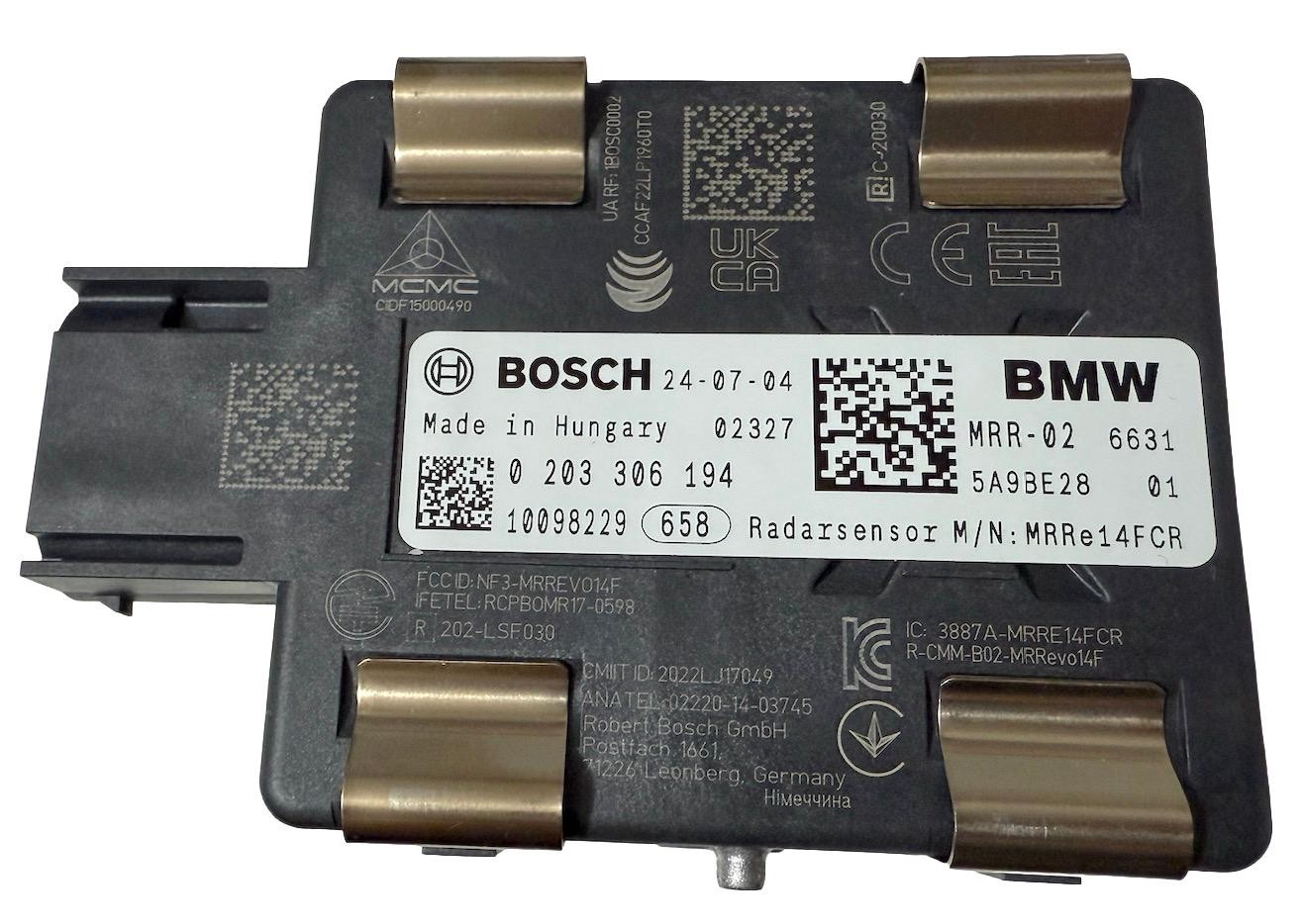 ✅RADAR SENSOR ACC BMW 1 SERIES F40 2 SERIES F44 G42 M2 G87 X3 G01 I3 G28 66315A9BE28 NEW✅