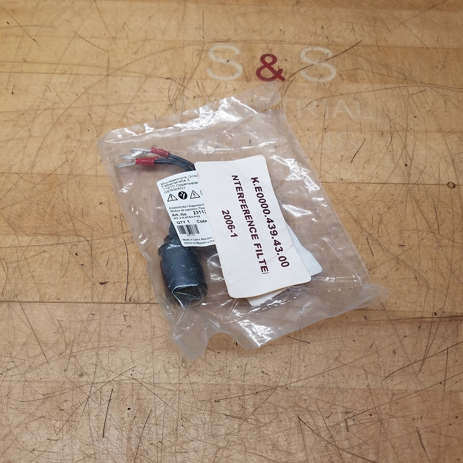 Murr Elektronik 23112 Motor Supressor, 3 x 575V, 4kW / 10-400Hz - NEW