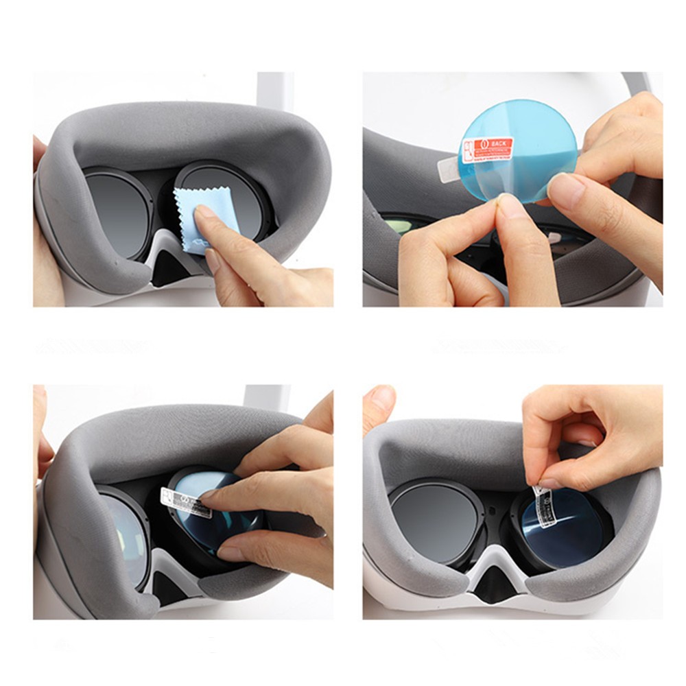 For PICO 4 Lens Protective Film VR Glasses Film Anti-Scratch Soft Panel Film