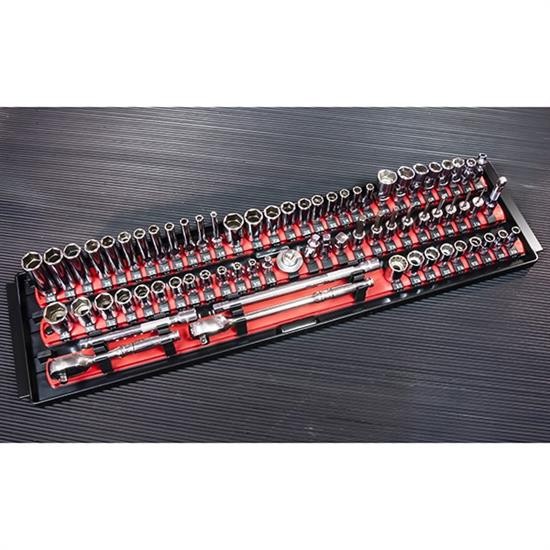 ERNST 8450 Red 18" Socket Boss 3 Rail