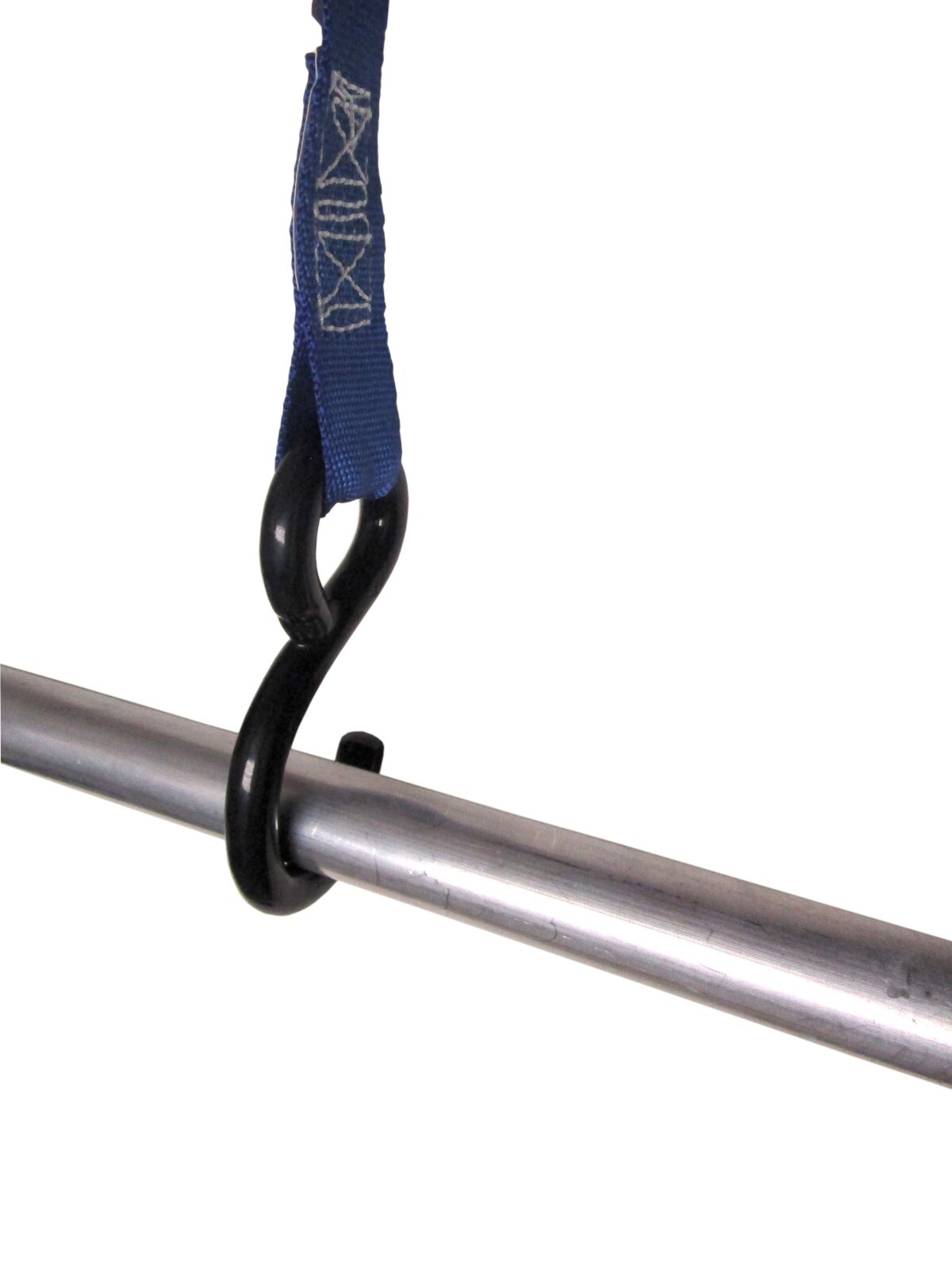 1" x 12' FT Tie Down Strap Ratchet with S Hook for Cargo Transport 2 Pack